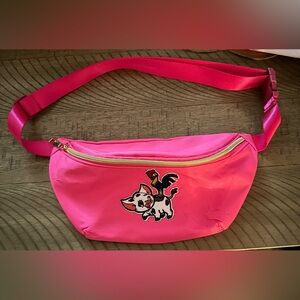 💚Fanny pack/Belt bag with Pua & Hei Hei Patch!
